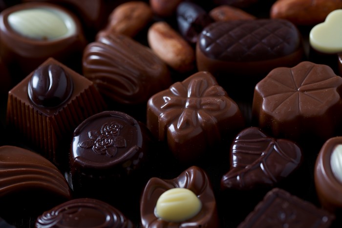 Assortment of Chocolate Candies