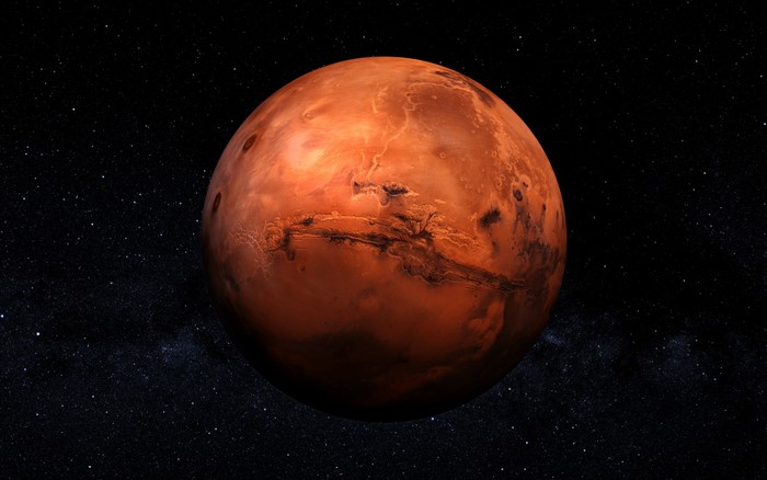 4K Mars in Space