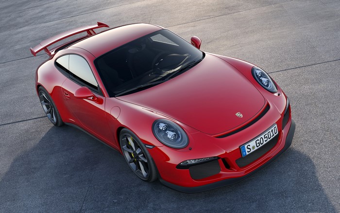 Red Porsche 911 GT3 Coupe