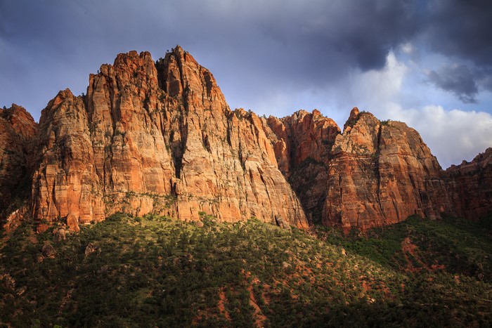 Zion National Park Crags in USA