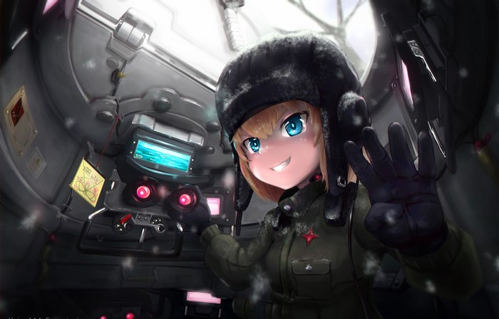 Girls und Panzer Winter hat