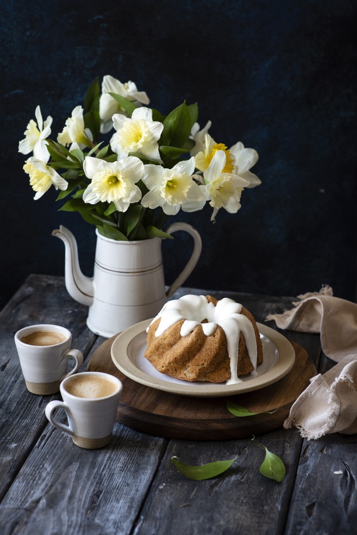Daffodils, Pound Cake, and Coffee