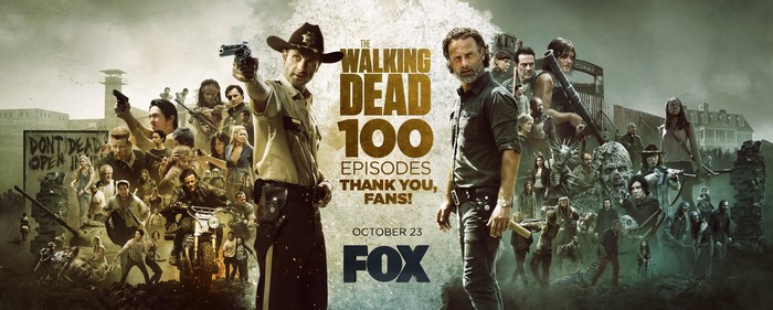 The Walking Dead 100 Episodes Thank You Fans