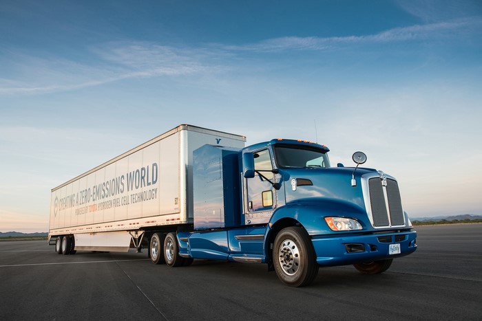 Toyota Fuel Cell Truck Prototype