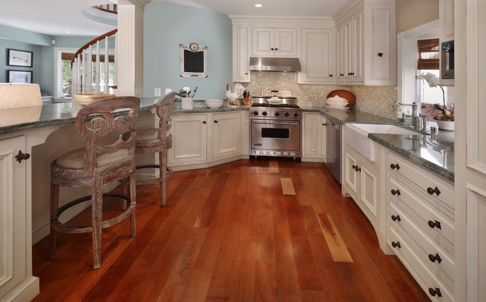 Kitchen Interior Design with Chairs