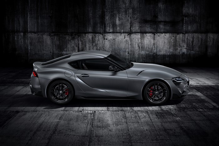 Grey 2019 GR Supra A90 Gazoo Racing Toyota