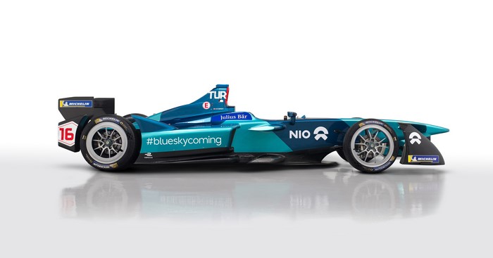 2017 NextEV NIO Formula E race car