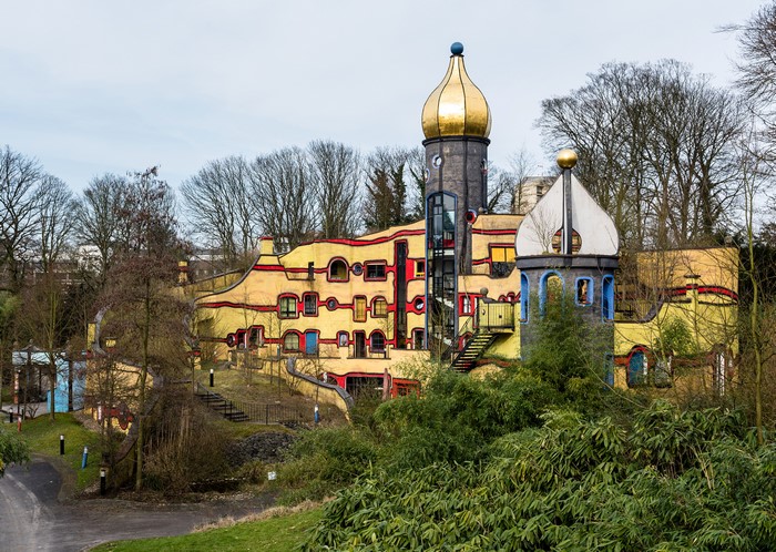 Hundertwasserhaus, Grugapark, Essen, Germany