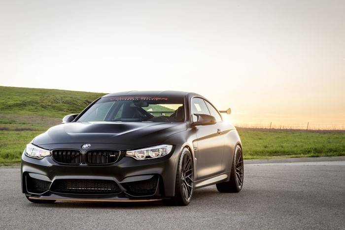 Matte Black BMW M4 GTS