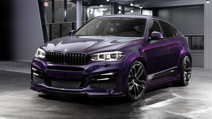 Violet CLR Lumma Design X6R BMW Crossover