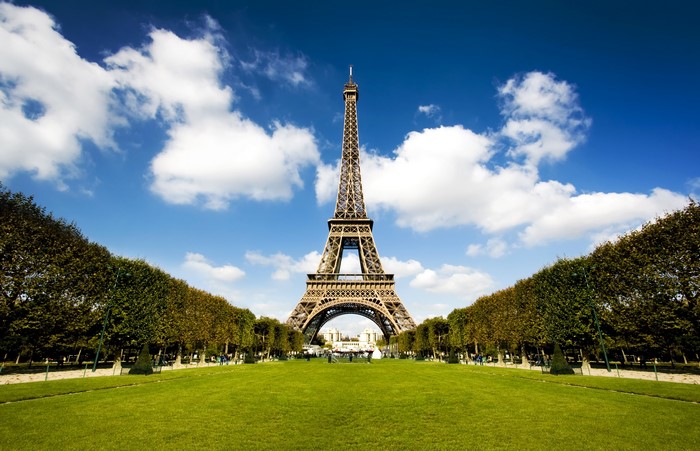 Eiffel Tower in Paris, France