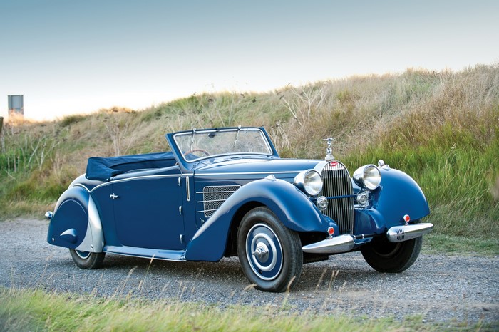 1937 Bugatti Type 57 Stelvio Cabriolet by Gangloff