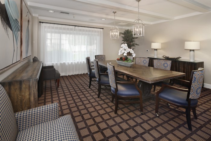 Dining Room with Table and Chairs