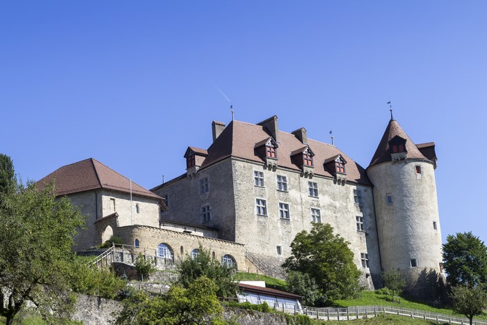 Château de Gruyères, Canton of Fribourg, Switzerland