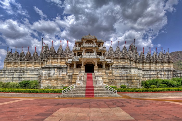 Jain Temple in Ranakpur, Rajasthan, India