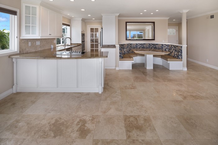 Kitchen with Built-in Booth Seating