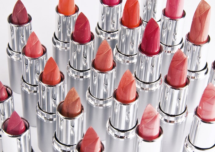 Collection of assorted lipsticks