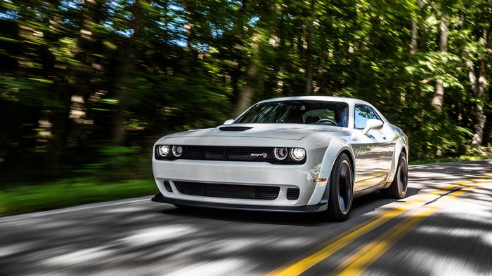 White 2018 Dodge Challenger SRT Hellcat Widebody