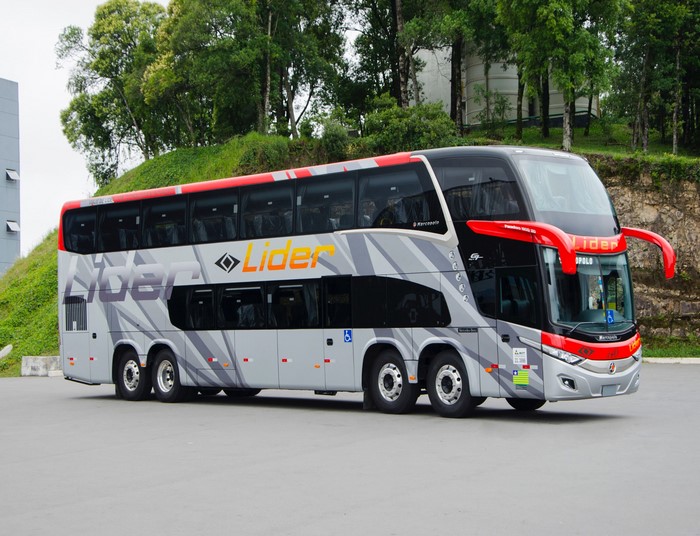 Double-decker Lider bus by Mercedes-Benz