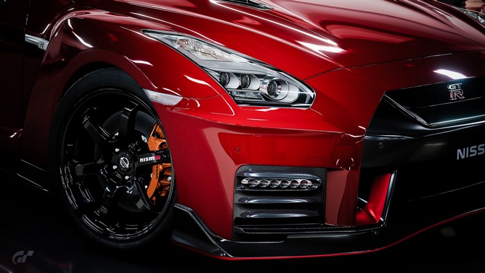 4K GTR Nismo Gran Turismo Nissan Closeup