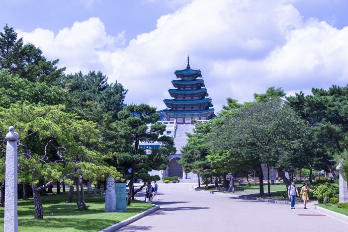 National Museum of Korea in Seoul, South Korea
