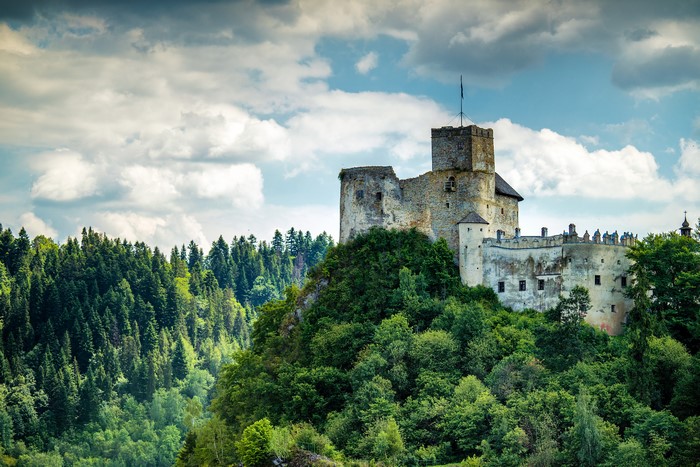 Castle in Niedzica, Pieniny Mountains, Poland
