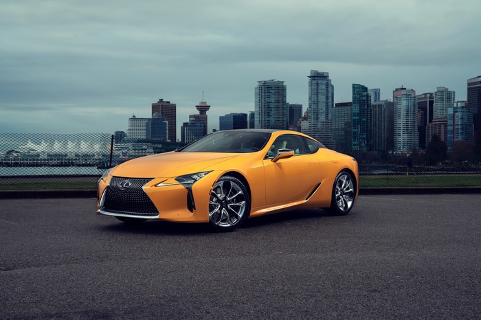 Yellow 2019 Lexus LC 500 Inspiration Series