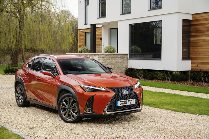 2019 Lexus UX 250h F SPORT in Orange