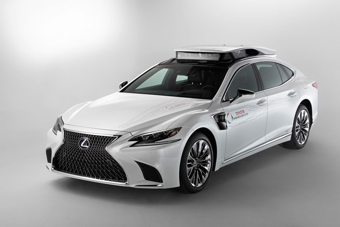 2019 Lexus LS 500h TRI-P4 Research Vehicle