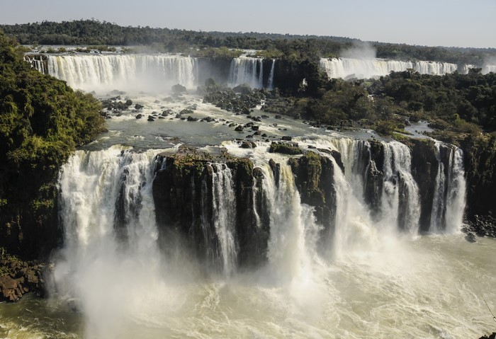 4K Iguazu National Park Waterfalls in Misiones, Argentina