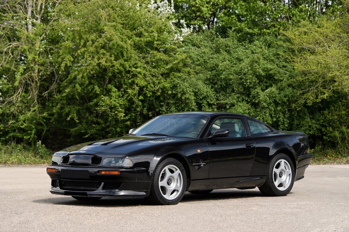 Black Aston Martin V8 Vantage Le Mans V600 LHD