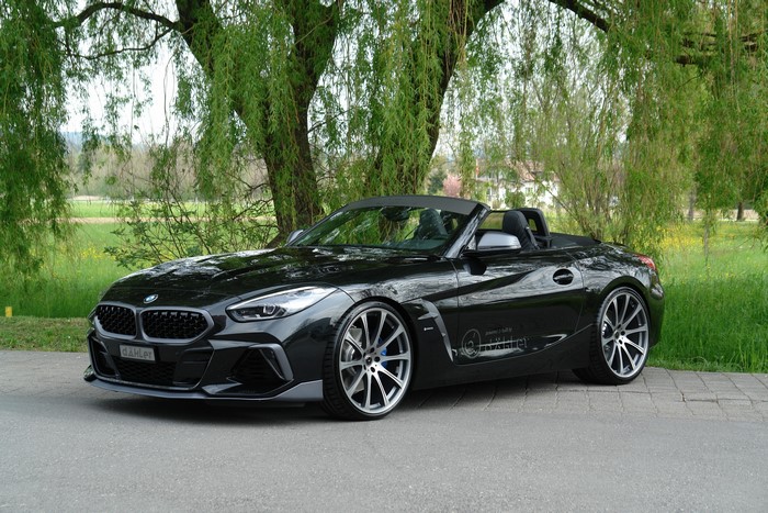 Black 2019 BMW Z4 M40i Cabriolet by Dahler