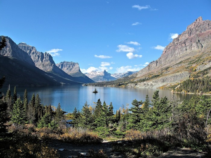 Lake McDonald in Glacier National Park, Montana