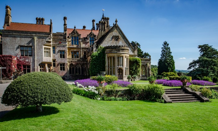 Tyntesfield Victorian Gothic Revival House in England