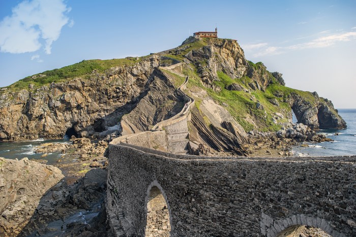 San Juan de Gaztelugatxe island and bridge, Spain