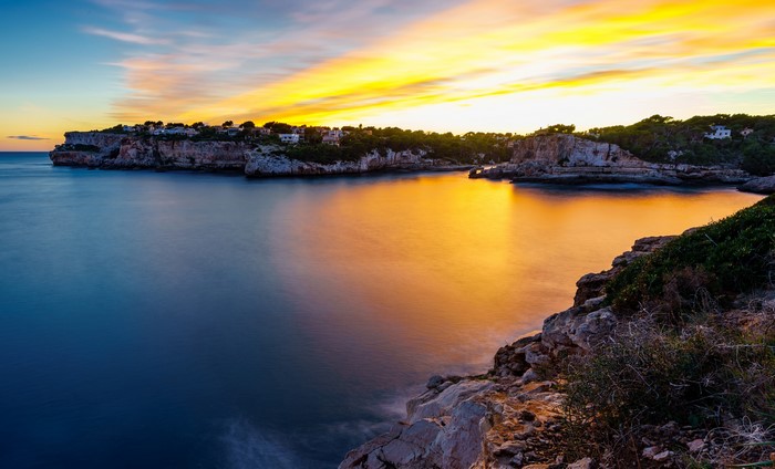 Sunset over Mirador Es Pontas, Majorca