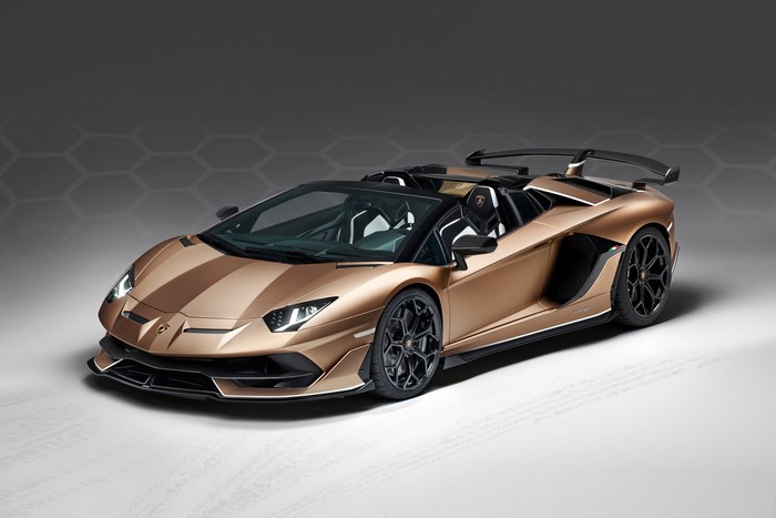 4K 2019 Lamborghini Aventador SVJ Roadster