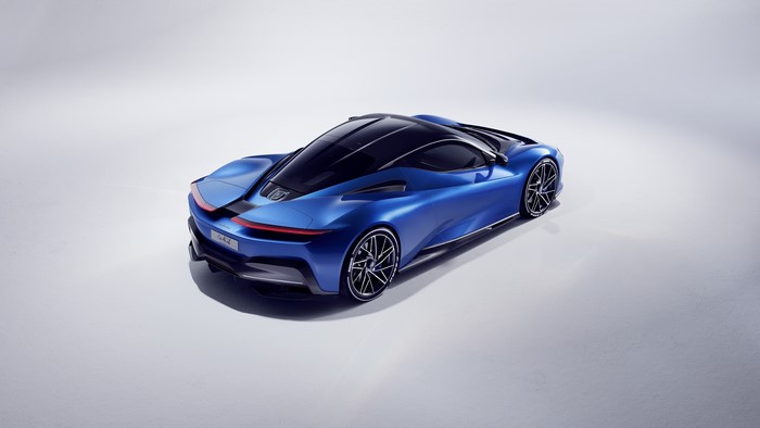 4K Blue 2019 Pininfarina Battista