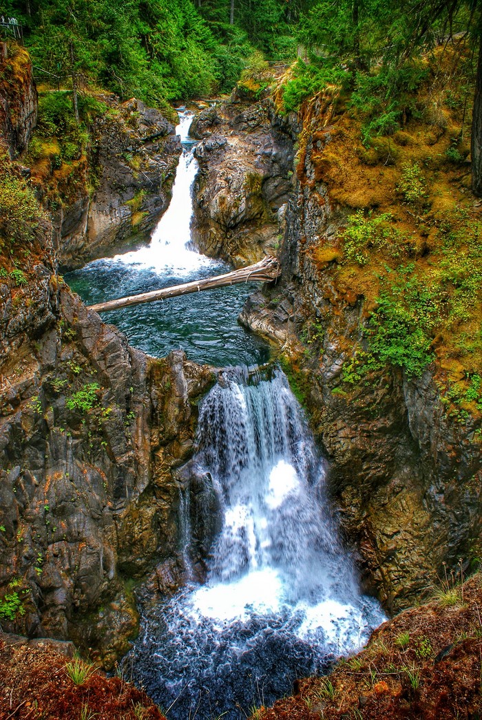 Little Qualicum Falls Provincial Park, Vancouver Island, Canada