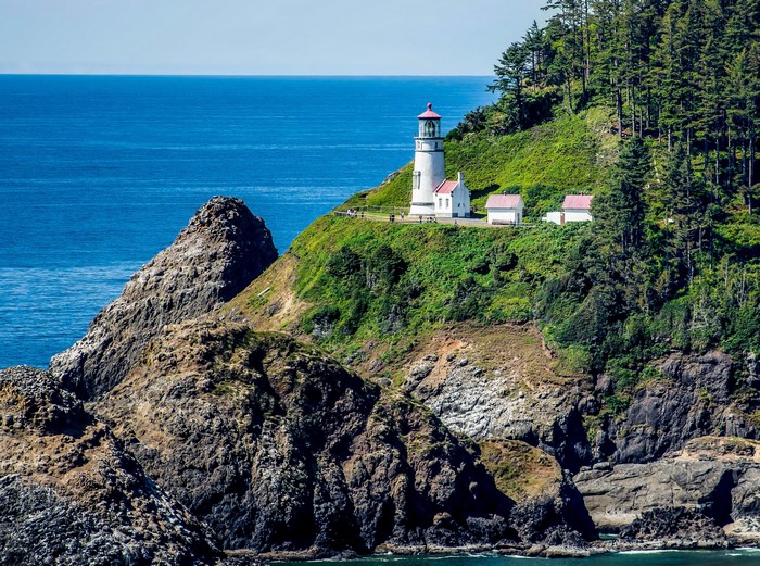 Heceta Head Lighthouse on the Oregon Coast
