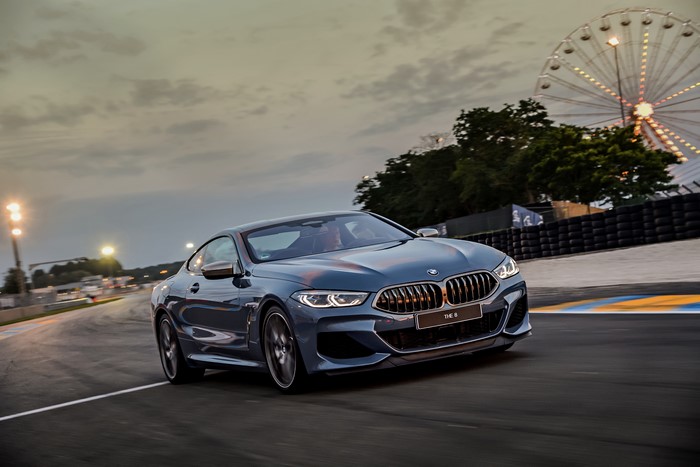 4K BMW M850i xDrive Coupe on Track
