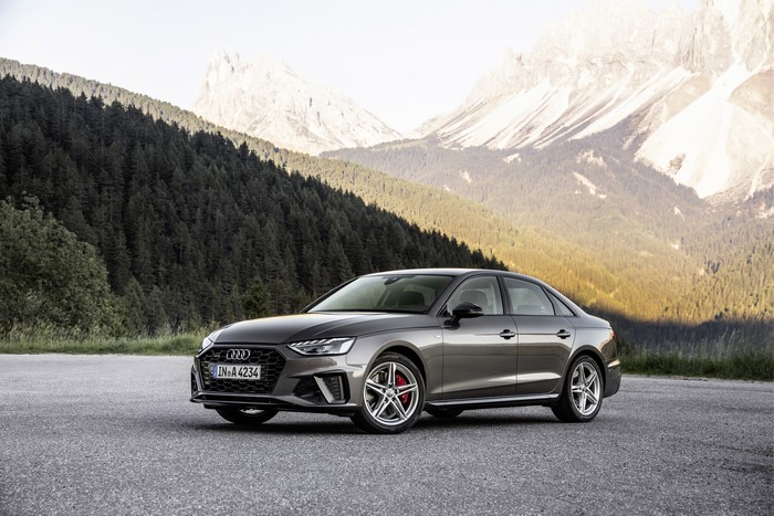 2019 Audi A4 45 TFSI quattro S line Metallic Grey