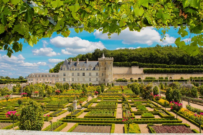 Chateau and Gardens of Villandry, France