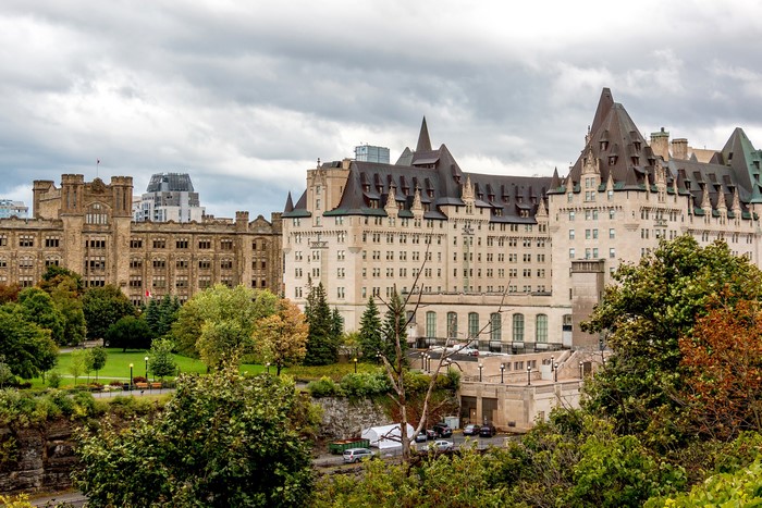 Chateau Laurier Hotel in Ottawa, Canada