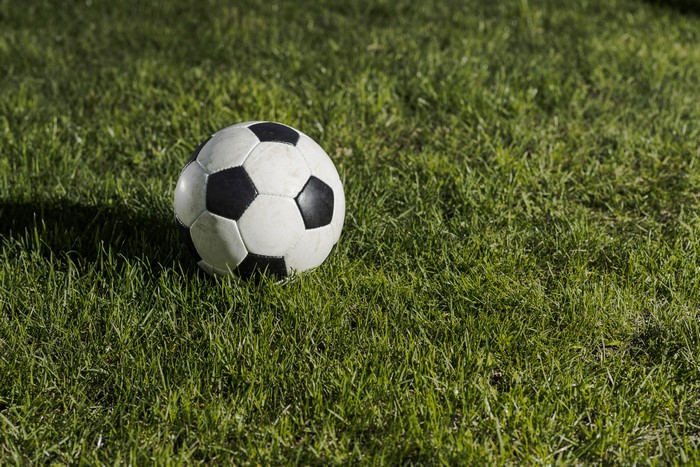 4K Football on Grass