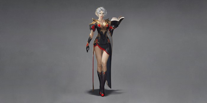 Mage wizard with book from Donfoo Project B.O