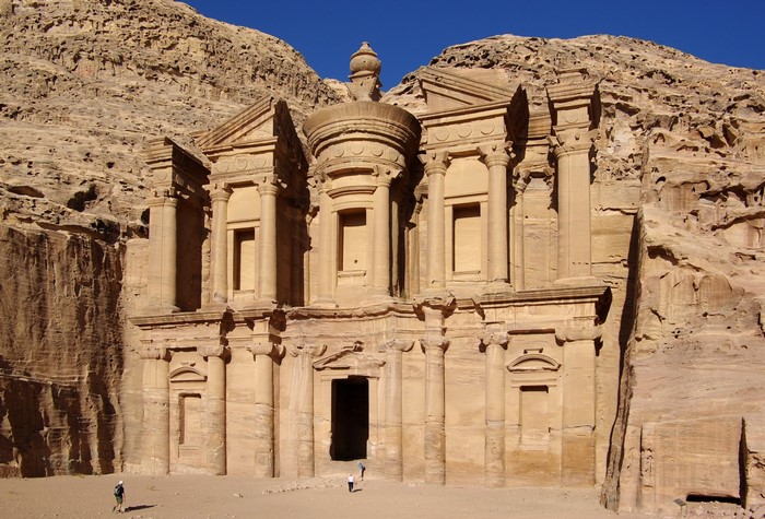 Ad-Deir Monastery in Petra, Jordan