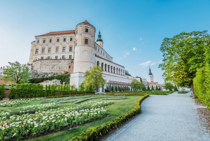 Mikulov Castle Gardens, Czech Republic