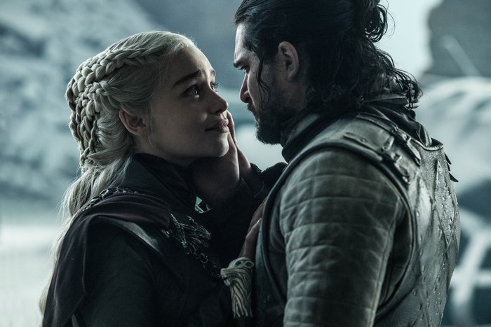 Jon Snow and Daenerys Targaryen from Game of Thrones