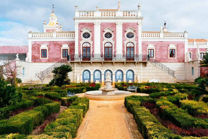 Pousada Palacio De Estoi Faro Portugal Gardens Palace